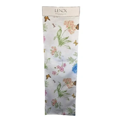 NEW Lenox Butterfly Meadow Bloom Extra Long Table Runner (Size: 14" x 90") - Image 1 of 4