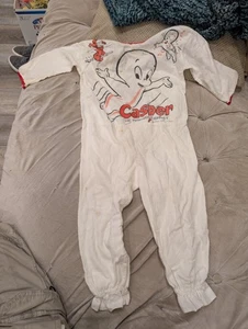 Vintage Casper The Friendly Ghost Collegeville Halloween Costume Harvey Hits - Picture 1 of 13