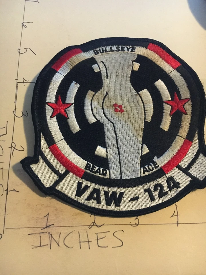 US NAVY Carrier Airborne Early Warning Squadron 124 (VAW-124)  Patch 12/1/25 - Image 1 of 1