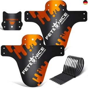 FETESNICE Schutzblech Mountainbike, verstellbares MTB Schutzblech, Fahrrad - Bild 1 von 6