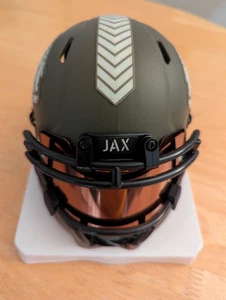 Minicasco firmado por Trevor Lawrence STS Jaguars con Visor Master Chief 🔥 FANÁTICOS - Imagen 1 de 10