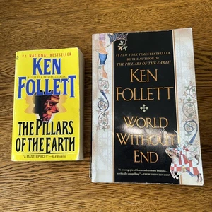 Die Säulen der Erde und die Welt ohne Ende von Ken Follett Paperbooks Lot 2 - Bild 1 von 11
