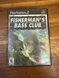 Fisherman's Bass Club (PlayStation 2 PS2) Black Label CiB mit Reg Card | getestet - Bild 1 von 4