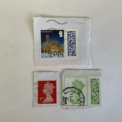 3 Great Britain stamps~2020-2024~Westminster Cathedral~Queen Elizabeth II~Machin - Image 1 of 4