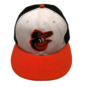 BALTIMORE ORIOLES GORRA TALLA 7 EN GORRA DE CAMPO NUEVA ERA MLB JUGADOR BLANCO NARANJA NEGRO - Imagen 1 de 4