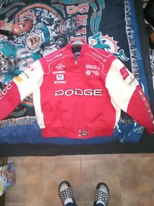 NASCAR Bill Elliott Dodge 2001 Racing Jacket/Coat*Chase Authentics*SZ Large*VGC* - Picture 1 of 4