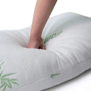 BAMBOO Memory Foam Cooling Pillow Hypoallergenic SLEEP PHILOSOPHY Washable King - Picture 1 of 7
