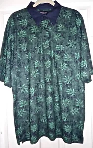 NWT Roundtree & Yorke Classics LARGE Men's Camp Shirt Lightweight Knit - Picture 1 of 6