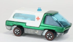 HOT WHEELS REDLINE AMBULANCE, GRÜN - Bild 1 von 10