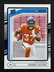 AUDRIC ESTIME RC 2024 Donruss Football Rated Rookie #335 Denver Broncos - Picture 1 of 2
