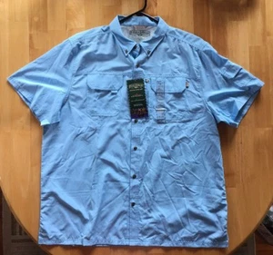 Nueva con etiquetas Camisa de Viaje Universal FIELD & STREAM para Hombre Protección UV Azul XXL 2XL $60 - Imagen 1 de 5