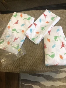 NIP Amazon basics dino squad full queen sheet set 4 piece - Picture 1 of 7