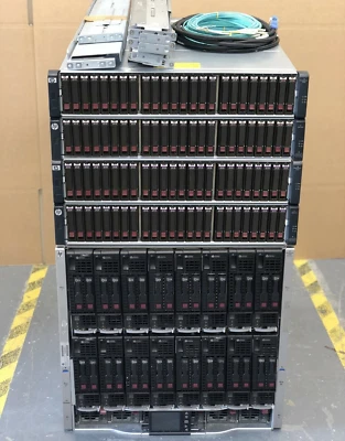 HP MSA 2040 10Gbit 105TB 2-Tier BL460c Gen9 384Cores & 2TB RAM SAN Configuration - Image 1 of 2