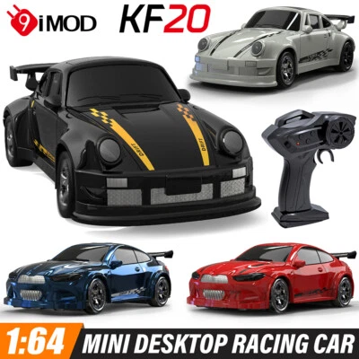 1/64 RC Drift Car KF20 4WD Mini Desktop Race Car Remote Control RFT with Lights - Image 1 of 4