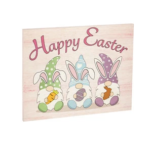 JennyGems Easter Decorations Happy Easter Gnomes, Farmhouse Easter Decor - Picture 1 of 11
