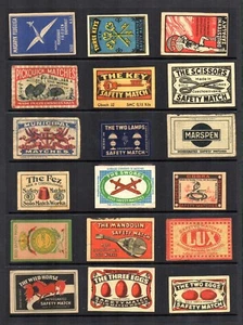 Matchbox Etiketten selten früh Made in Czechoslovakia #697 - Bild 1 von 1