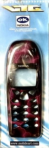 Nokia 6110 original Front Cover Housing VTG designed “ELECTRIC RED” NEW - Picture 1 of 6