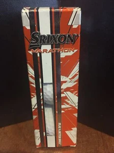 3 SRIXON Marathon Golf Balls Pack Brand New - Picture 1 of 7