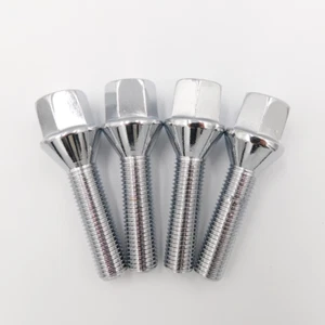 4x M12x1.5, Extended Wheel Bolts 42mm Thread For BMW 1 Series E81 E82 E87 E88 - Picture 1 of 6