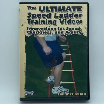 The Ultimate Speed Ladder Training Video! DVD OOP 2002 Agility Coaching Training - Image 1 of 4
