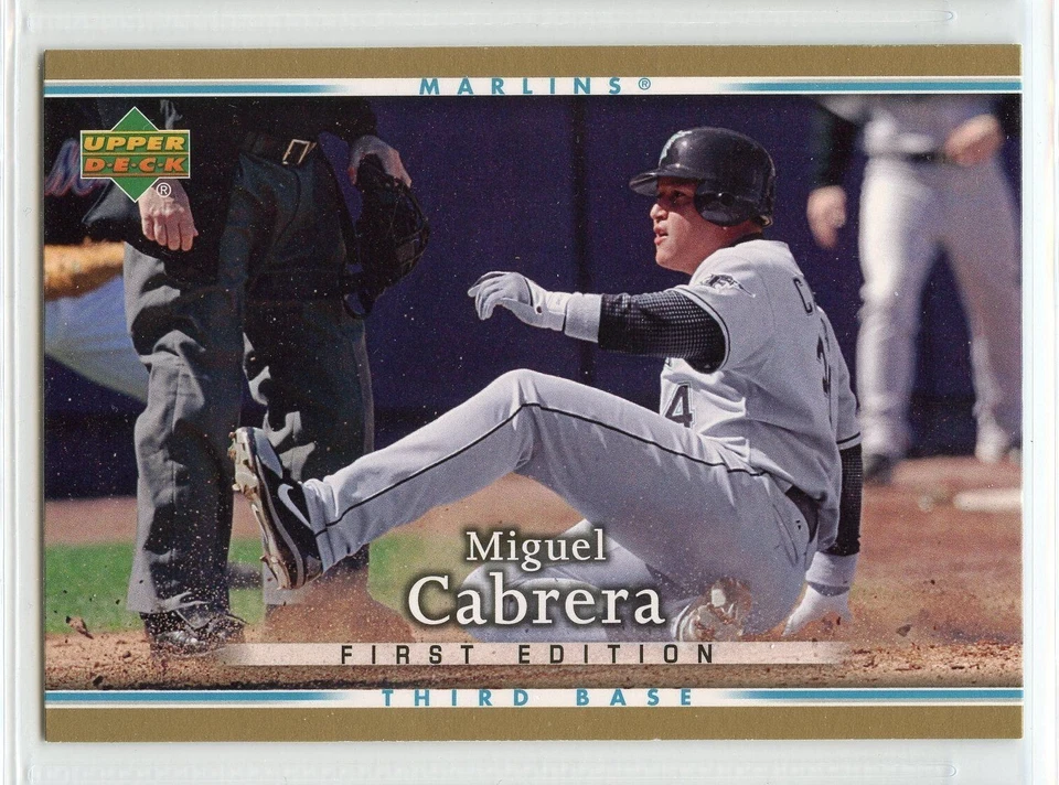 2007 Upper Deck Baseball First Edition - #209 - Miguel Cabrera - Florida Marlins - Image 1 of 1