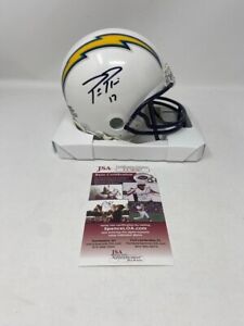 Phillip Rivers San Diego Chargers Signed Autographed Mini Helmet JSA COA