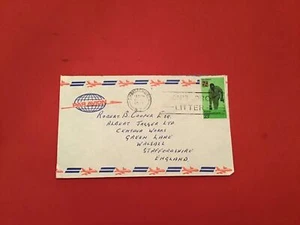 New Zealand 1974 Albert Jagger Ltd Air Mail stamp cover R36205 - Picture 1 of 2