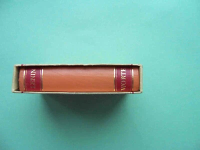 GERMANY, Leipzig 1980 LENIN.  RARE propaganda miniature book 85x60mm - Image 1 of 4