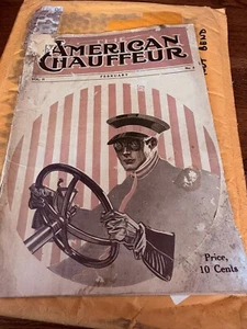 AMERICAN CHAUFFEUR MAGAZINE 1914  ---- COLLECTIBLES-AUTO - Picture 1 of 5