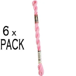 6x DMC Perlgarn Stärke 5, 15 m, 115AR/5-604, VPE - Bild 1 von 1