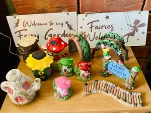 Fairy Garden Accessories secret Enchanted Forest Woodland Magical Ornament Decor - Picture 1 of 15