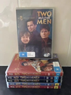 Two and a Half Men - Seasons 1-6 DVD - Region 4 - 23 Discs - Image 1 of 4