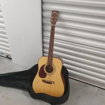 Guitare Folk 850GTF gaucher adulte marque Cort TBE avec housse - Photo 1/4