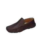 Men's shoes CAMPANILE 9 (EU 42) loafers brown leather BC957-42