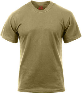 Coyote Brown Official AR 670-1 US Army Solid T-Shirt Tactical OCP Uniform Tee