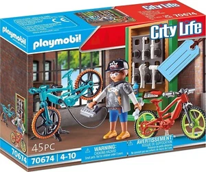 PLAYMOBIL City Life 70674 Geschenkset 'E-Bike-Werkstatt' ab 4 Jahren neu - Bild 1 von 1