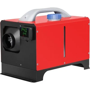 8KW Diesel Air Heater All in One with Black LCD & Remote Control Fast Heating - Picture 1 of 7