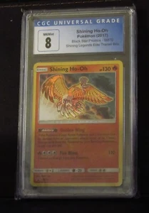 CGC 8 Pokemon Black Star Promo Holo Shining Ho-Oh SM70 NM/Mint - Picture 1 of 2