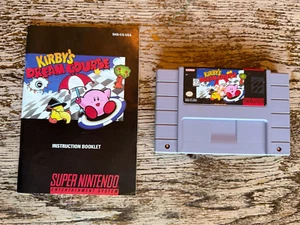SNES Kirby's Dream Course mit Handbuch *SAUBER* GETESTET FUNKTIONIERT AUTHENTISCH - Bild 1 von 5