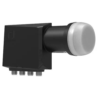 ►Inverto Quattro Nero ULTRA Alto Guadagno Basso Rumore 40mm PLL LNB IDLT-QTL412-ULTRA - Immagine 1 di 2