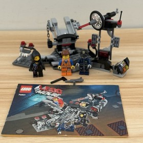 Lego 70801 The Lego Movie Melting Room 100% Complete Instructions & Minifigs