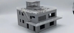 1:48 WW2 USAF torre di controllo costruita in 200 sedi nel Regno Unito modello non dipinto stampato - Foto 1 di 15