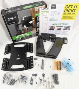 NUEVO SANUS Elite BSF316-B1 Full-Motion TV MONTAJE EN PARED 19"-43" inclinación giratoria extensión - Imagen 1 de 8