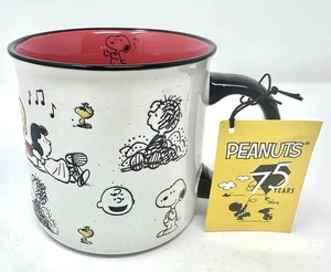 Peanuts 75 Years Snoopy & The Gang MUSIC & ME 21 oz Mug NWT - Picture 1 of 10