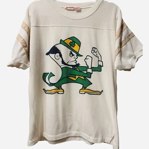 Camiseta Gráfica De Colección Años 90 Notre Dame Lucha Irlandesa Nutmeg Mills Fútbol S - Imagen 1 de 4