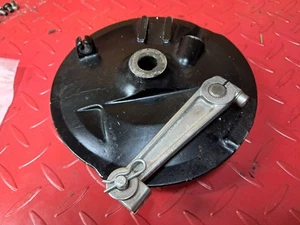 Bremse hinten Platte vorne komplett Yamaha XT550 + andere 5Y1251210098 5Y12515500 - Bild 1 von 4