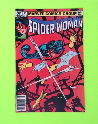 Mulher-Aranha #39 Vol. 1 1981 Marvel Comics 1º aplicativo banca de jornal 8.0 R55-114 - Imagem 1 de 2