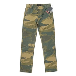 Vans Chino Hose Camouflage Grün Relaxed Fit 28x29 Neu mit Etikett - Bild 1 von 3