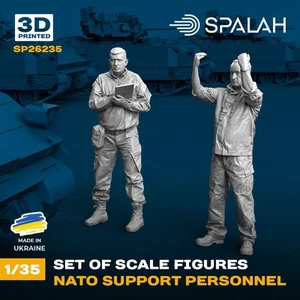 Set of figures NATO support personel Scale Figure Model 1:35 Spalah SP26235 - Picture 1 of 4