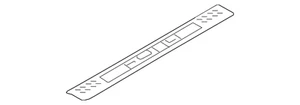 Placa de desgaste original Ford 9L3Z-1613208-DA - Imagen 1 de 2